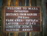 Intrepids welcome sign